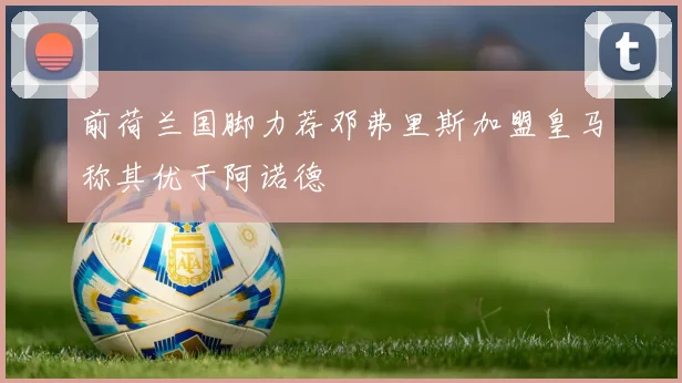前荷兰国脚力荐邓弗里斯加盟皇马称其优于阿诺德